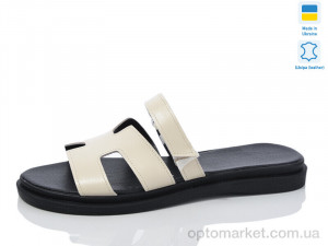 Купить Шльопанці жіночі 88 беж к. батал Sali бежевий