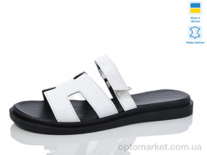 Купить Шльопанці жіночі 88 білий к. батал Sali білий