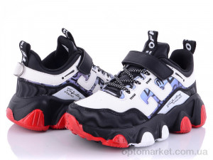 Купить Кросівки дитячі 88007 white Babudoc чорний