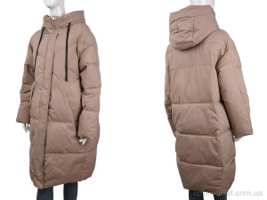 Пальто жіночі 8801 beige (09075) JINGPINFUSHI бежевий  оптом от Optomarket