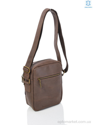Сумка чоловіча 8807 brown Sunshine bag коричневий  оптом от Optomarket