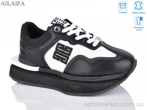 Кросівки жіночі 8811 w.black G.venchy чорний  оптом от Optomarket