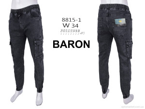 Джинси чоловічі 8815-1 Baron сірий  оптом от Optomarket