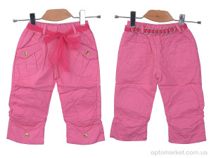 Брюки дитячі 882 (08557-1) pink Qiaogongzi рожевий  оптом от Optomarket