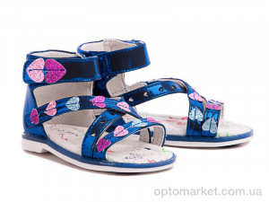 Купить Босоніжки дитячі 88262-1 navy С.Луч синій
