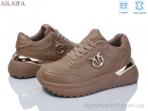 Купить Кросівки жіночі 8827-8 Aelida коричневий
