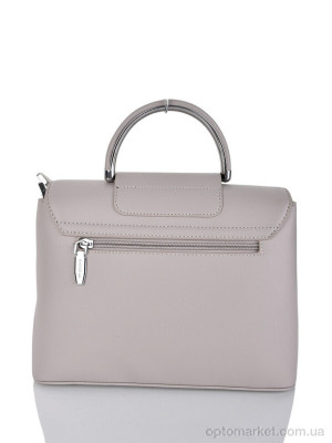 Сумка женская 885195-1 beige-grey ShengMa сірий оптом от Optomarket