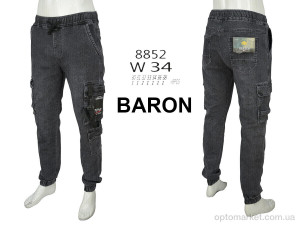 Джинси чоловічі 8852 Baron сірий  оптом от Optomarket