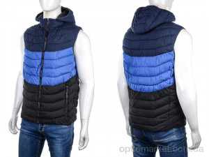 Жилетка чоловічі 88592 navy QQN мікс  оптом от Optomarket