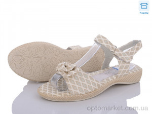 Купить Босоніжки дитячі 8868-25 coffee Style-baby-Clibee бежевий