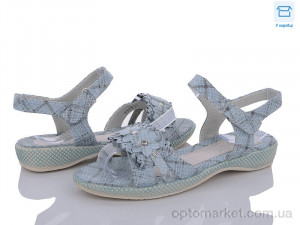 Купить Босоніжки дитячі 8868-27 l.grey Style-baby-Clibee блакитний