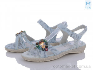 Купить Босоніжки дитячі 8868-9 l.blue Style-baby-Clibee блакитний