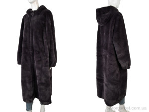 Шуба жіночі 8868 violet Aimeiyoung фіолетовий  оптом от Optomarket