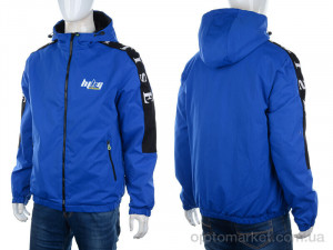Куртка чоловічі 8877 blue ATE синій  оптом от Optomarket