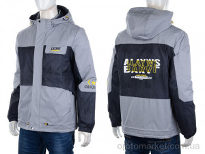 Куртка чоловічі 8885 l.grey ATE сірий  оптом от Optomarket