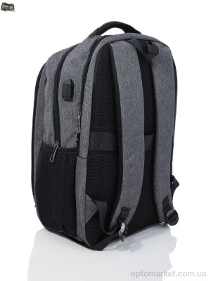 Рюкзак унісекс 8900 grey (5-30) Jomolanma сірий  оптом от Optomarket