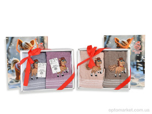 Купить Рушник унісекс 89287 (12141) набір подарунковий (2 шт кухня 35x75см) mix Malloory Home мікс