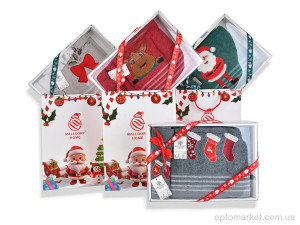 Купить Рушник унісекс 89289 (12139) набір подарунковий баня+лице 70x140см+35x75см mix Malloory Home мікс