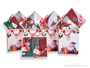 Купить Рушник унісекс 89291 (12140) набір подарунковий (3 шт салфетка кухня 25x50см) mix Malloory Home мікс