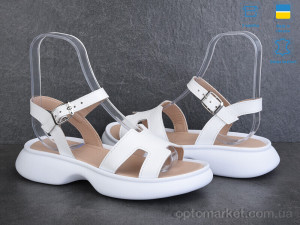 Босоніжки жіночі 895-8 Ailinda білий  оптом от Optomarket