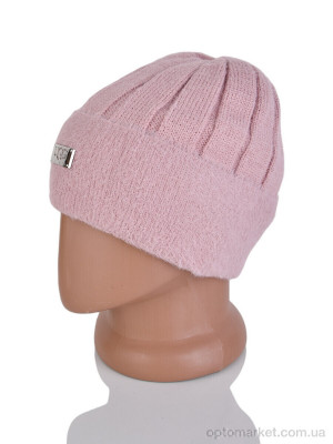 Шапка жіночі 9-18 pink U.G рожевий  оптом от Optomarket