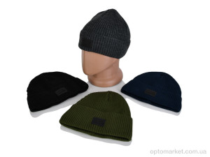 Шапка чоловічі 9-19 mix T.e north face мікс  оптом от Optomarket