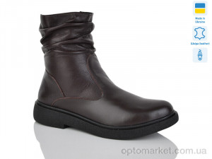 Купить Черевики жіночі 9 кор.к. зима Sali коричневий