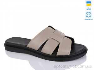 Купить Шльопанці жіночі 90 капуч.к. батал Sali бежевий