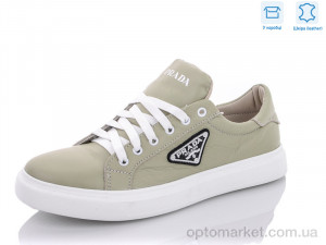 Кросівки жіночі 90 олив P.ada зелений  оптом от Optomarket