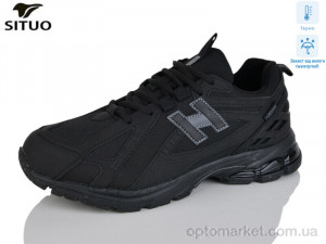 Купить Кросівки чоловічі 9001-1 термо Situo чорний