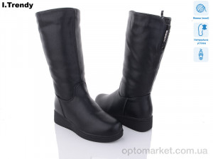 Купить Чоботи жіночі 9001-1 Trendy чорний