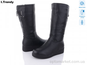 Купить Чоботи жіночі 9002-1 Trendy чорний