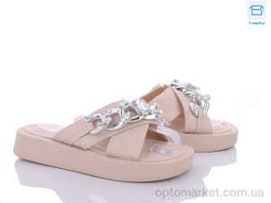 Купить Шльопанці жіночі 9003-3 Gollmony бежевий