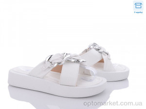 Купить Шльопанці жіночі 9005-2 Gollmony білий