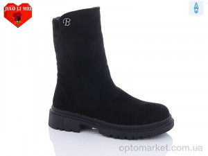 Купить Чоботи жіночі 901-1 Jiao Li Mei чорний