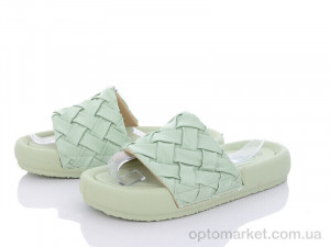 Купить Шльопанці жіночі 9013-7 Gollmony зелений