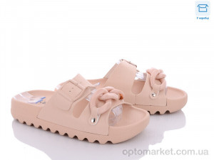 Купить Шльопанці жіночі 9015-3 Gollmony бежевий