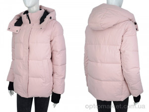 Куртка жіночі 9033 pink Aixiaohua рожевий  оптом от Optomarket