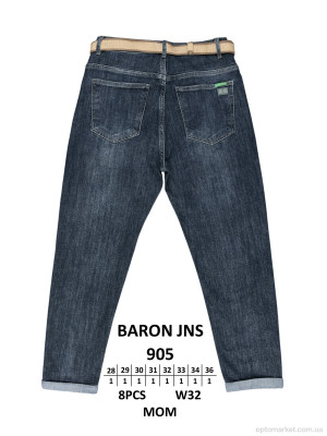 Джинси чоловічі 905 Baronjns синій  оптом от Optomarket