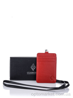 Купить Візитниця женская 9061 red Glamorta червоний
