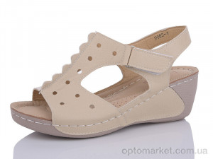 Купить Босоніжки жіночі 9063-1 Leguzaza бежевий