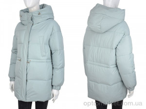 Куртка жіночі 9076 bean green Aixiaohua зелений  оптом от Optomarket