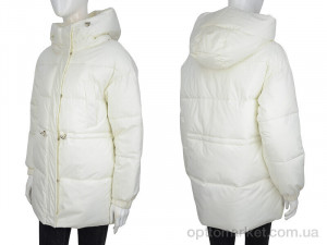 Куртка жіночі 9076 beige Aixiaohua бежевий  оптом от Optomarket