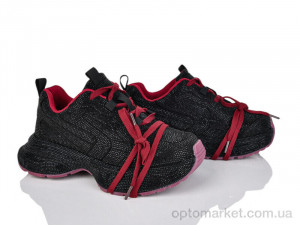 Купить Кросівки жіночі 908-16 Бабочка-Mengfuna-AESD чорний