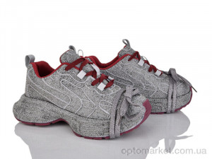 Купить Кросівки жіночі 908-19 Бабочка-Mengfuna-AESD сірий