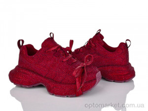 Купить Кросівки жіночі 908-20 Бабочка-Mengfuna-AESD бордовий