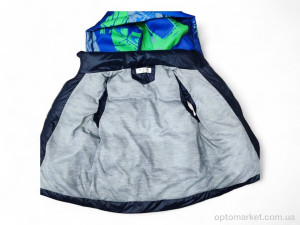 Жилетка дитячі 908 т.синій F.H синій  оптом от Optomarket