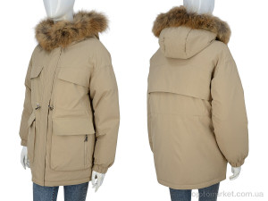 Куртка жіночі 9092 khaki Aixiaohua хакі  оптом от Optomarket