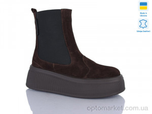 Купить Черевики жіночі 91 коричневий з. зима Sali коричневий