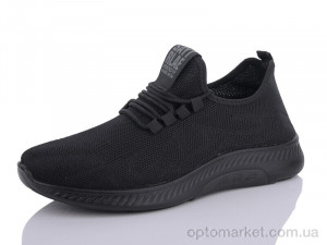 Купить Кросівки чоловічі 910 black піна Pet чорний